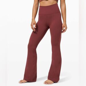 Rare Lululemon Athletica Groove Pant Flare Super High-Rise *Nulu Savannah in EUC